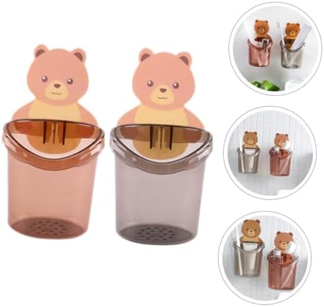 MAGICLULU Cartoon Toothbrush Holder 2pcs
