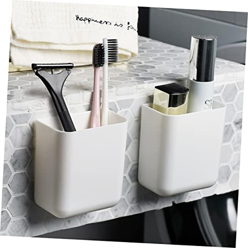 Amosfun Toothbrush Holder Wall Mounted Sturdy Lightweight