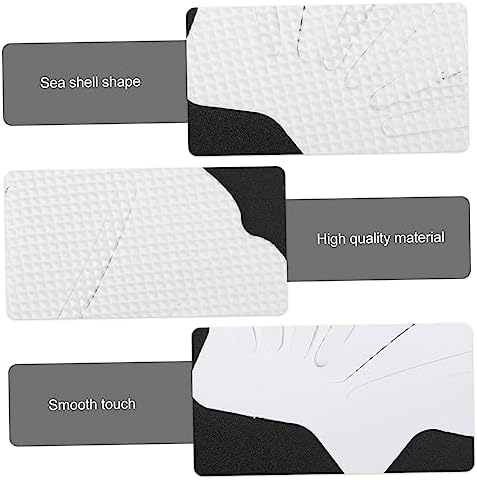 12PCS White Sea Shell Non-Slip Bathroom Decals