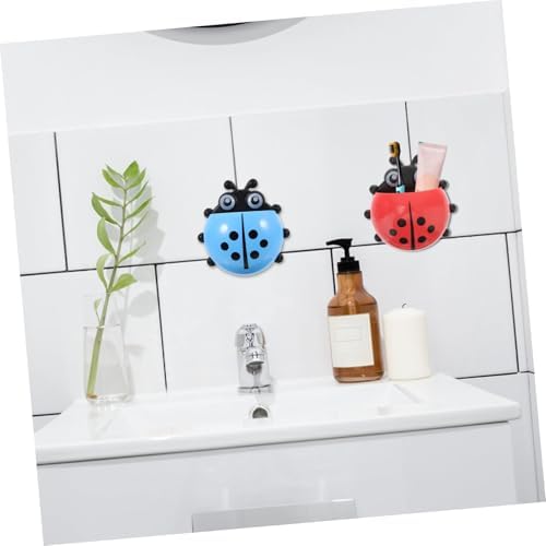 GLEAVI Wall-Mounted Toothbrush Holder 2pcs