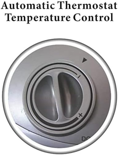 Optimus H-7004 Silver Portable Ceramic Heater