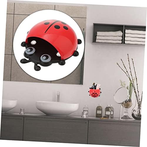 Garneck Ladybug Toothbrush Holder with Suction Cup