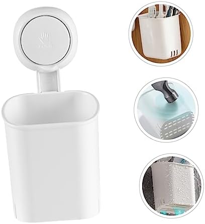 Garneck Wall Mounted Toothbrush Holder No Trace Quick Dry