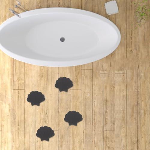 DECHOUS Non-Slip Bath Safety Stickers 12pcs Turtle Shell Bathtub Decals