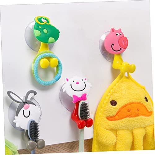 Cartoon Animal Toothbrush Holder with Suction Cup