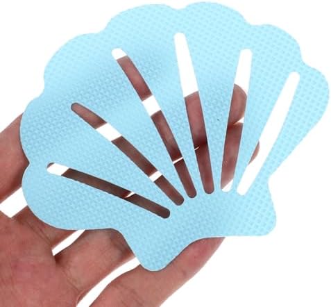 Luxshiny 30pc Shell Shape Non-Slip Bathtub Stickers