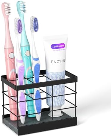 MOJOHAND Toothbrush Holder with Drying Stone
