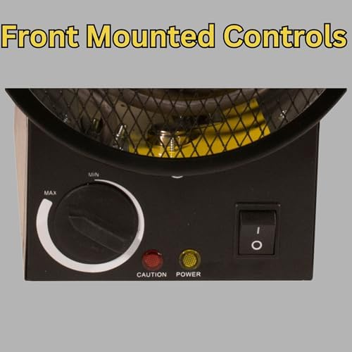 Dura Heat EUH5000 Electric Forced Air Heater 16400 Btu Yellow 1