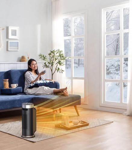 DAYETTE 1500W Smart Electric Space Heater with WiFi Control and 5 Modes