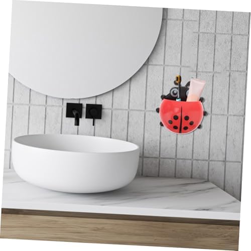 GLEAVI 2pcs Punch Cup Toothbrush Holder for Bathroom