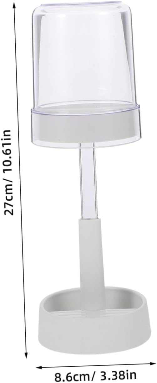 Anneome Toothbrush Holder Cup with Lid and Suction Cups 1