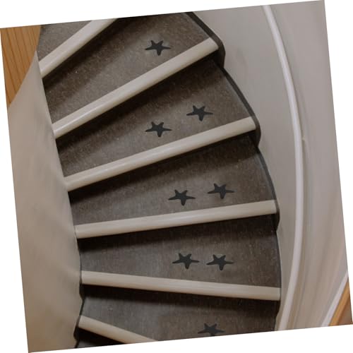 Kisangel 6pcs Sea Star Non-Slip Bath Stickers for Tub Safety