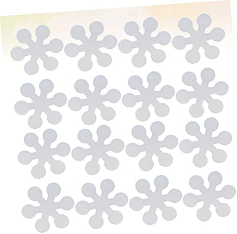 STOBAZA 20 Pack Snowflake Non-Slip Bathtub Decals