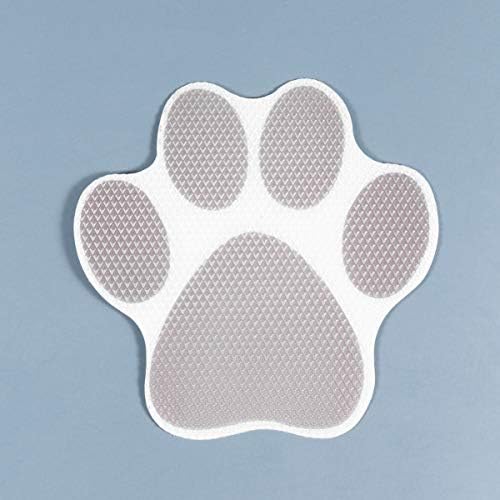 Zerodeko 30pcs Dog Paw Cartoon Bath Stickers - Non-Slip Decals for Safety