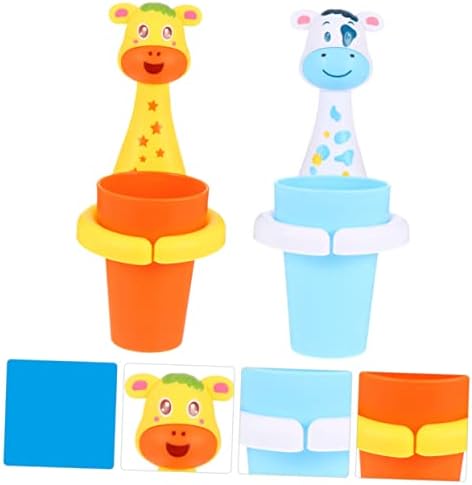 Bathroom Toothbrush Cup Holder with Cartoon Design 1