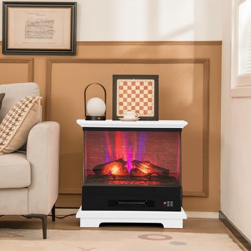 ORALNER 27 Electric Fireplace with Mantel