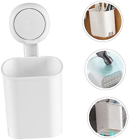 Happyyami Suction Cup Toothbrush Holder 2 Pack