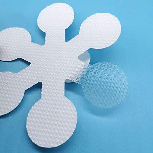Cabilock 20 Pack Snowflake Non-Slip Bath Treads