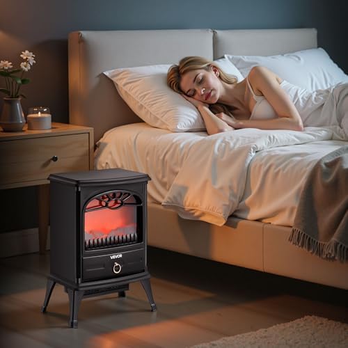 VEVOR 228inch Electric Fireplace with Realistic Flames