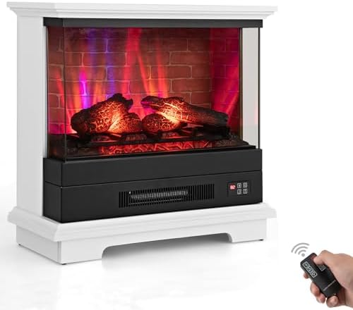 ORALNER 27 Electric Fireplace with Mantel