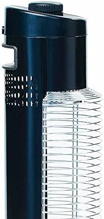 HeatMate Portable Instant Heat Graphite Medium Tower Electric Heater - Black
