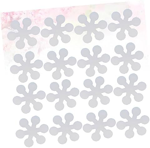20 Pcs Snowflake Non-Slip Stickers for Bath Tub