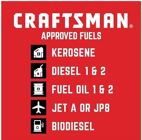 Craftsman 80000 BTU Kerosene Diesel Heater 1