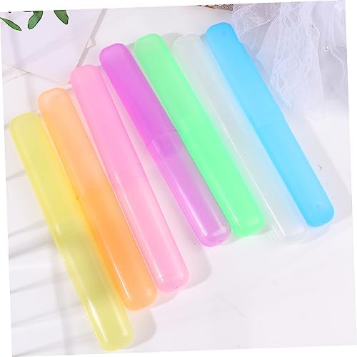 Amosfun 21pcs Portable Toothbrush Holder Organizer for Travel and Home Use