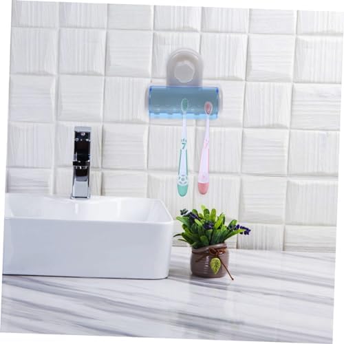 Wakauto 2Pcs Wall Mounted Toothbrush Holder