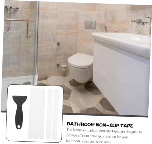 LIFKOME Bathtub Strips Non-Stick Peva Decals for Bathroom Safety