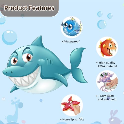 Nodirz Non-Slip Bathtub Stickers with Scraper