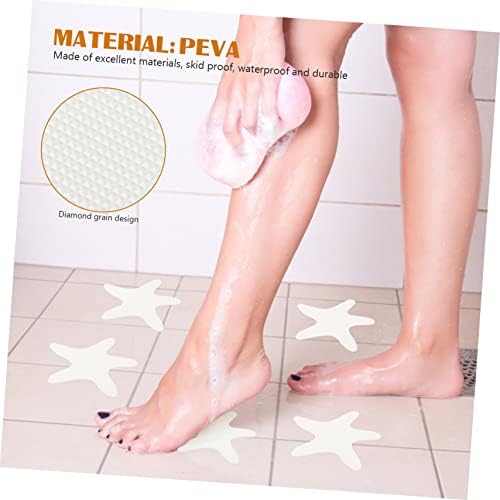 20pcs Non-Slip Bathtub Stickers with Cartoon Designs for Kids