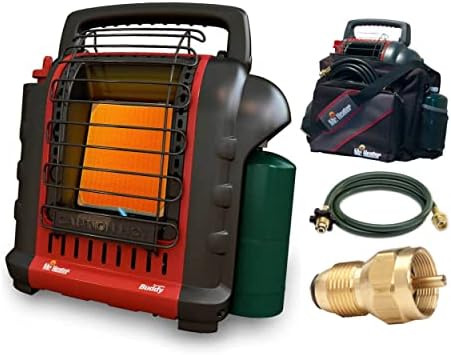 Mr Heater MH9X 4-9000 BTU Portable Buddy Heater Travel Bundle