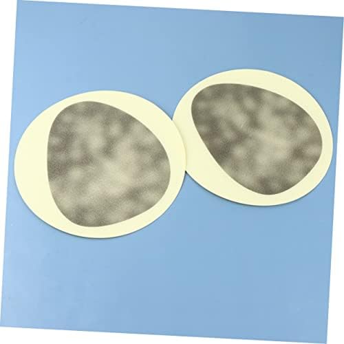 SOLUSTRE Non-Slip Bathtub Stickers 4 Pack - 19cm Diameter