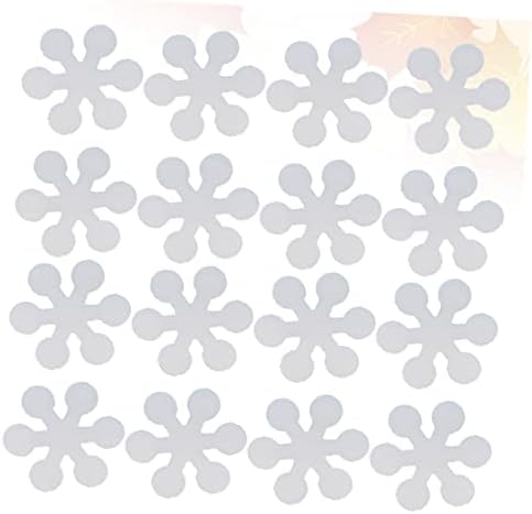 Non-Slip Shower Strips 20 Pcs Snowflake Adhesive Bathtub Decals