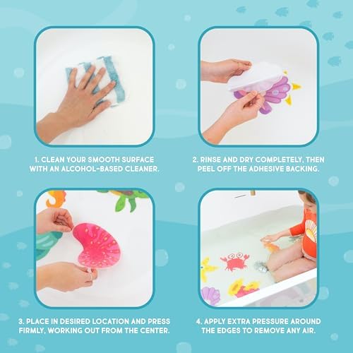 Glo Pals Galaxy Bathtub Non-Slip Stickers