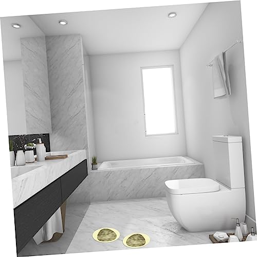 GLEAVI 4pcs Bathtub Stickers Anti-Slip Decals