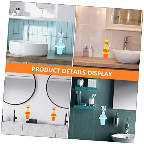 Bathroom Toothbrush Cup Holder with Cartoon Design 1