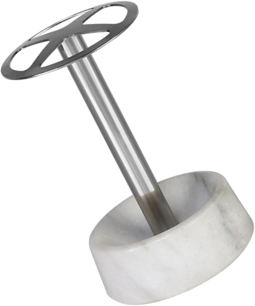 Amosfun Wall Mounted Toothbrush Holder with Marble Base
