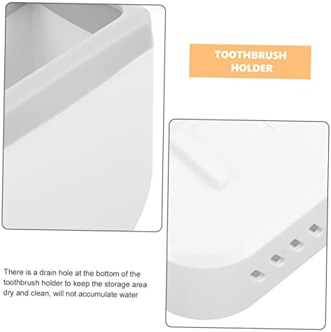 Wall Mounted Toothbrush Holder for Electric Toothbrushes 1