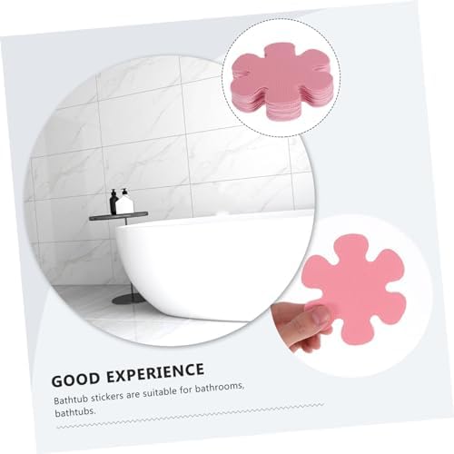 Zerodeko 20PCS Non-Slip Flower Stickers for Bath Stairs