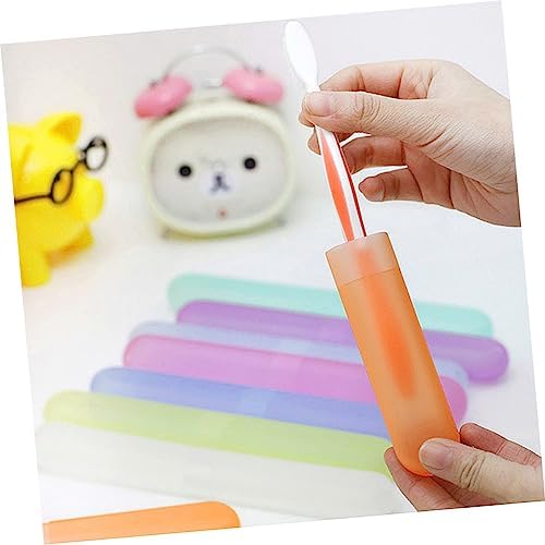 Amosfun 21pcs Portable Toothbrush Holder Organizer for Travel and Home Use