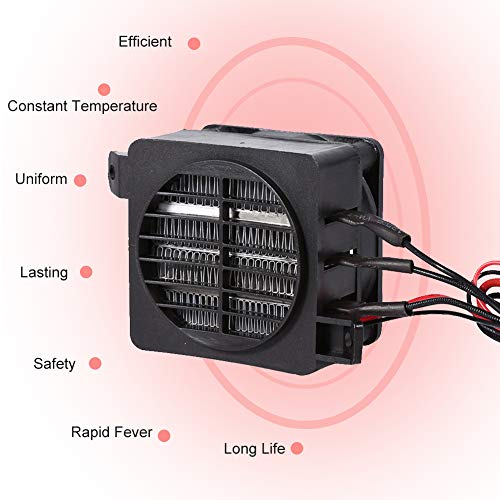 Mumusuki 12V Car Heater 100W Portable Space Heater