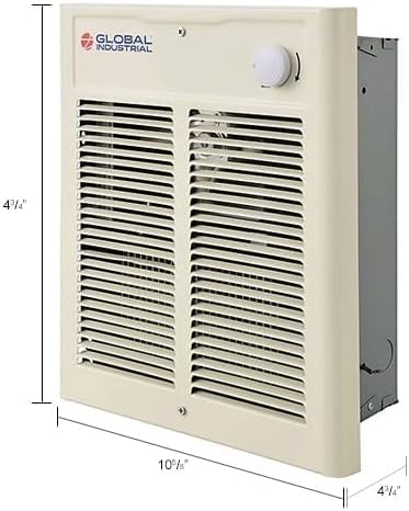 Global Industrial Wall Heater 1500W 208240V
