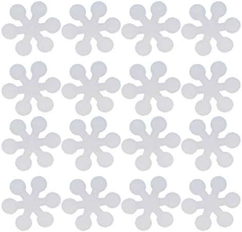 Cabilock 20 Pack Snowflake Non-Slip Bath Treads