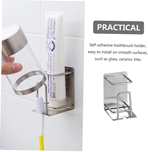 MAGICLULU Wall Mounted Toothbrush Rack