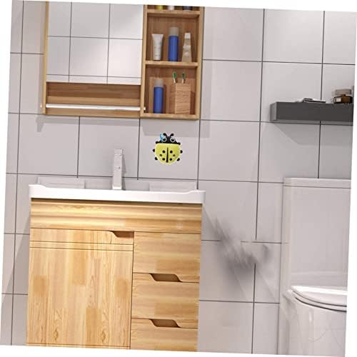 Veemoon Ladybug Wall-Mounted Toothbrush Holder