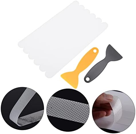 Cabilock 6Pcs Clear Non-Slip Bathroom Stickers