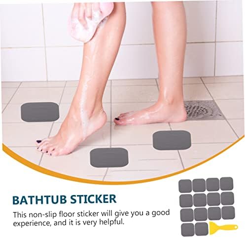 HEALLILY 20Pcs Non-Slip Bathtub Stickers