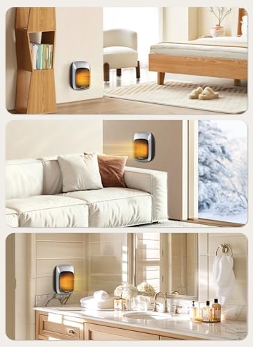GiveBest 800W Wall Heater With Remote and 12H Timer